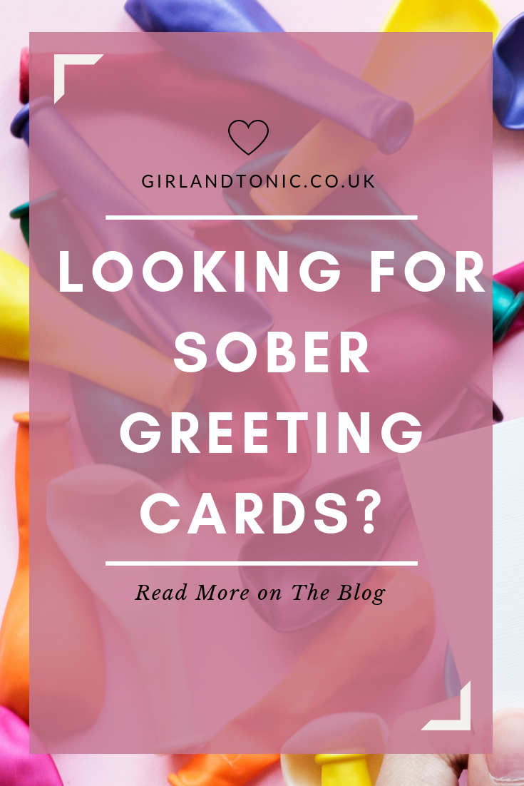 Sober Greeting Cards Fun