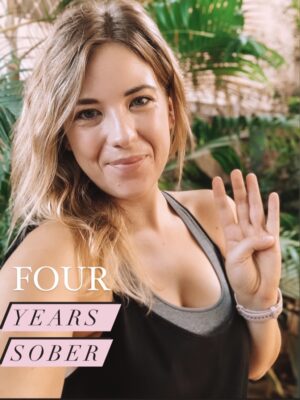 four years sober